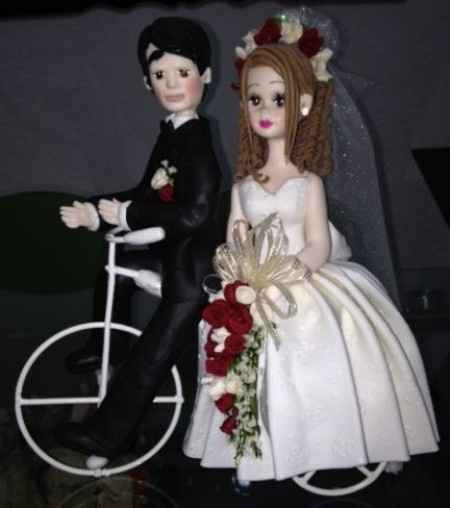 Les presento Nuestros Toppers o monitos del pastel