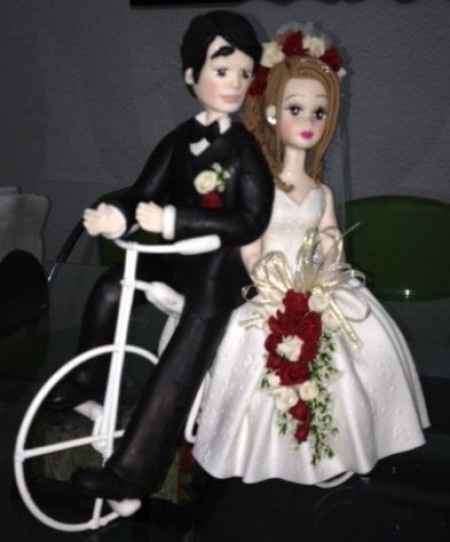 Les presento Nuestros Toppers o monitos del pastel