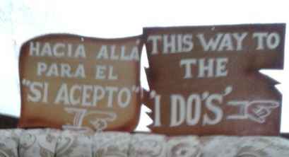 Mi Letrero - Hacia allá para el Sí Acepto
