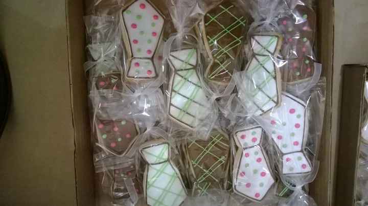 Galletas de recuerdo - corbatas
