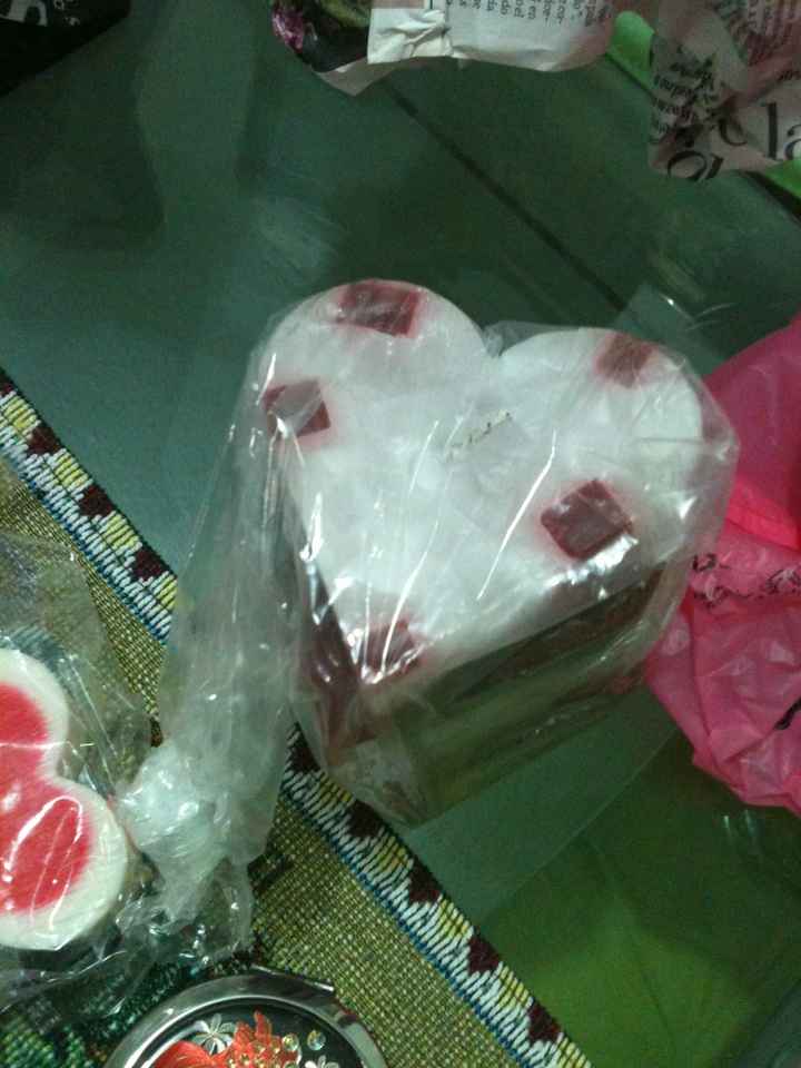 Vela de corazon para padrinos