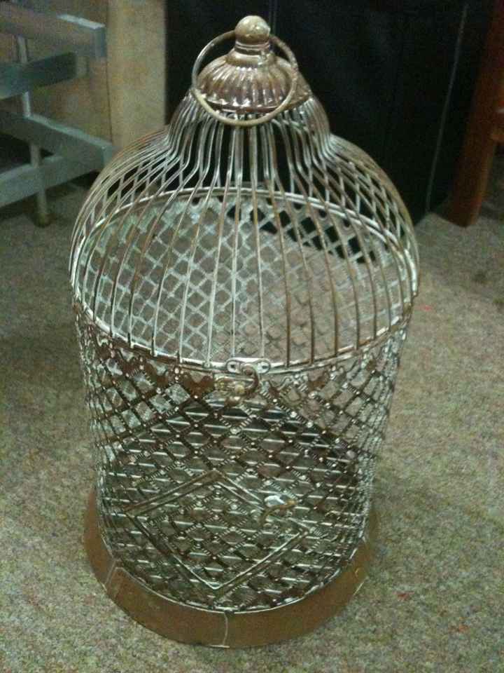 Jaula para nuestro libro de firmas - Piedras Decorativas