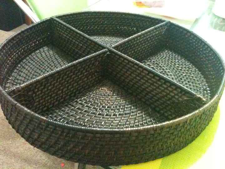 Canasta para nuestro libro de firmas - Piedras Decorativas