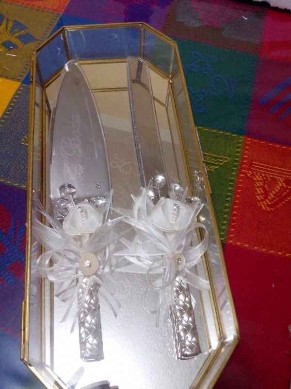 Nuestra Pala y Cuchillo para el pastel