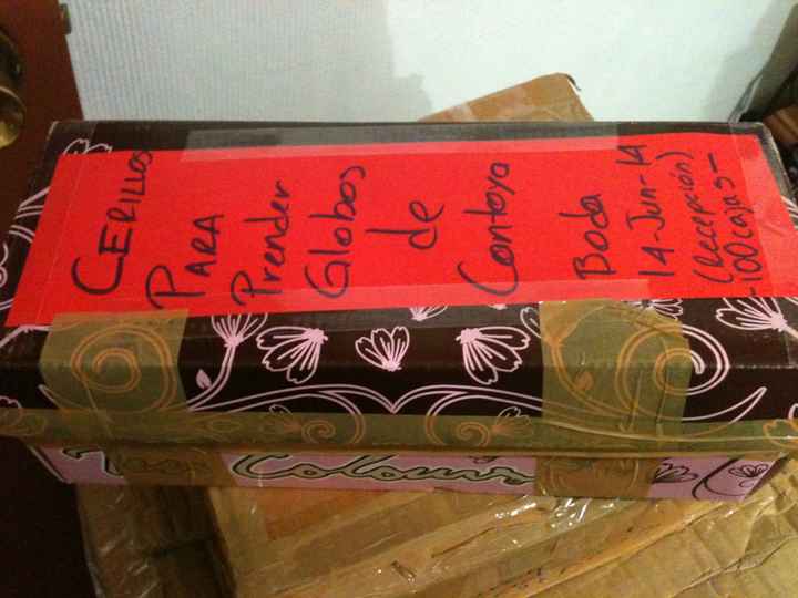 Nuestros cerillos personalizados para los globos de cantoya