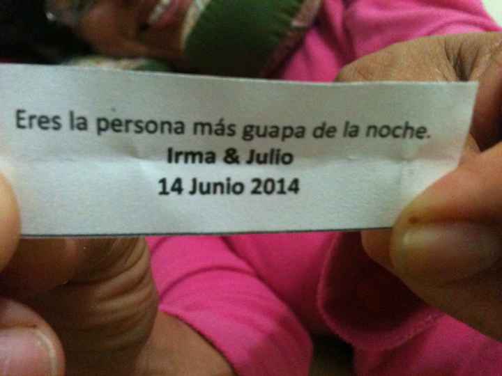 Galletas de la Suerte para la Torna