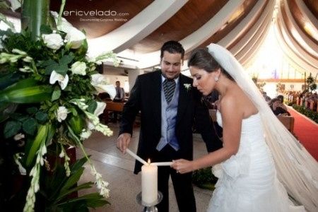 Velas en tu boda