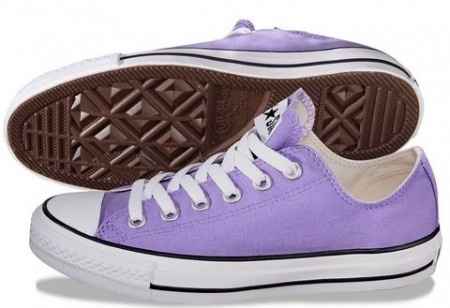 Converse clásicos lilas