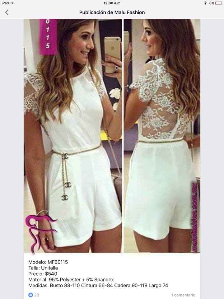 Vestido para el civil 74 días! - 1