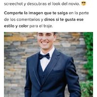 Haz screenshot y descubre el look de novio - 1