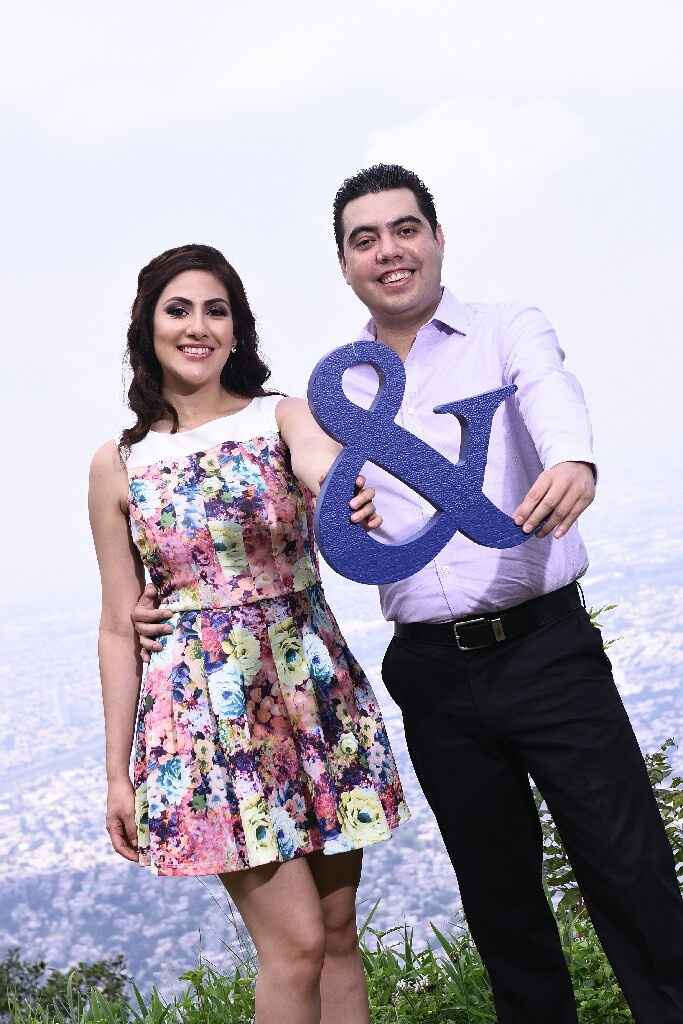 Algunas fotos del save the date! - 9