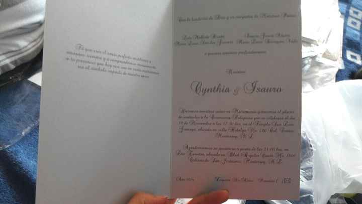 Se llegó la invitación... - 4