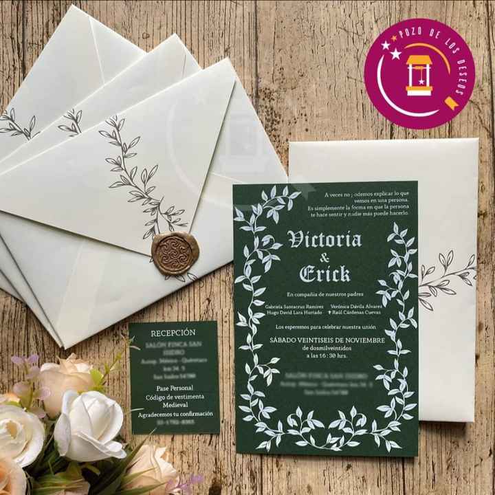 Mis invitaciones 💖⚔️ - 1