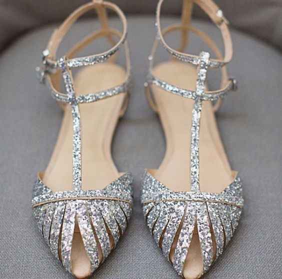 bonitos plateados abiertos con punta 