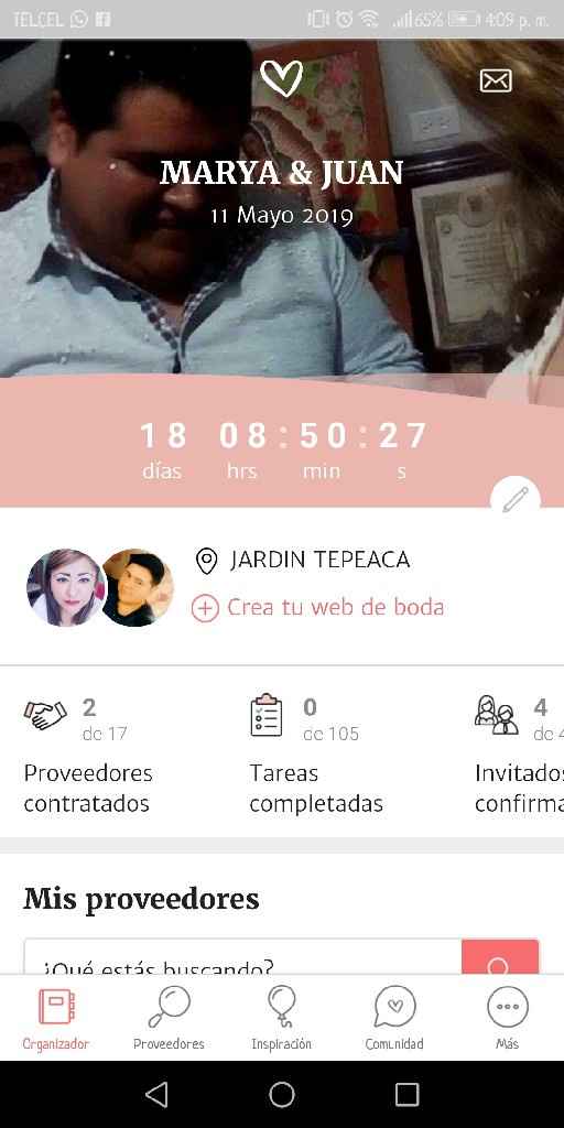 Solo 18 dìas 😍😃👰❤️ - 1
