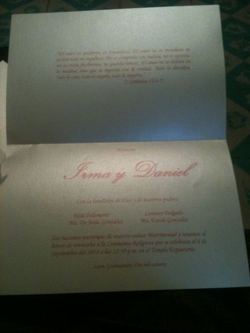 Invitaciones  - 1