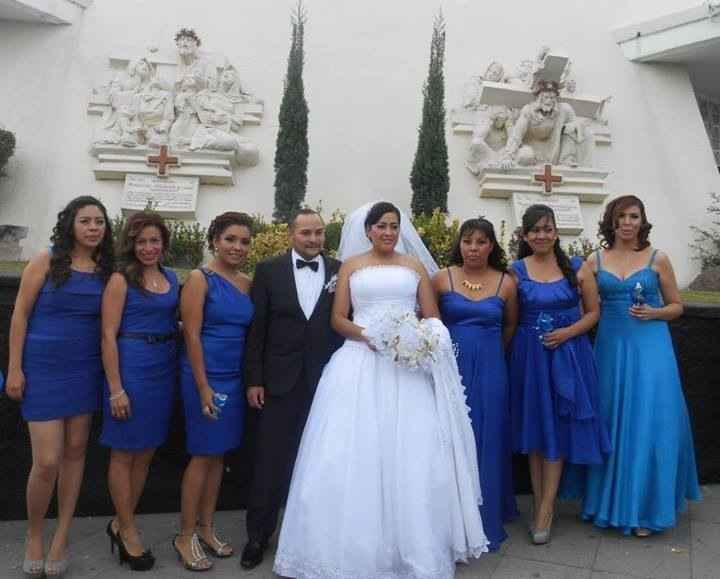 Me desanimaron con el azul rey  - 1