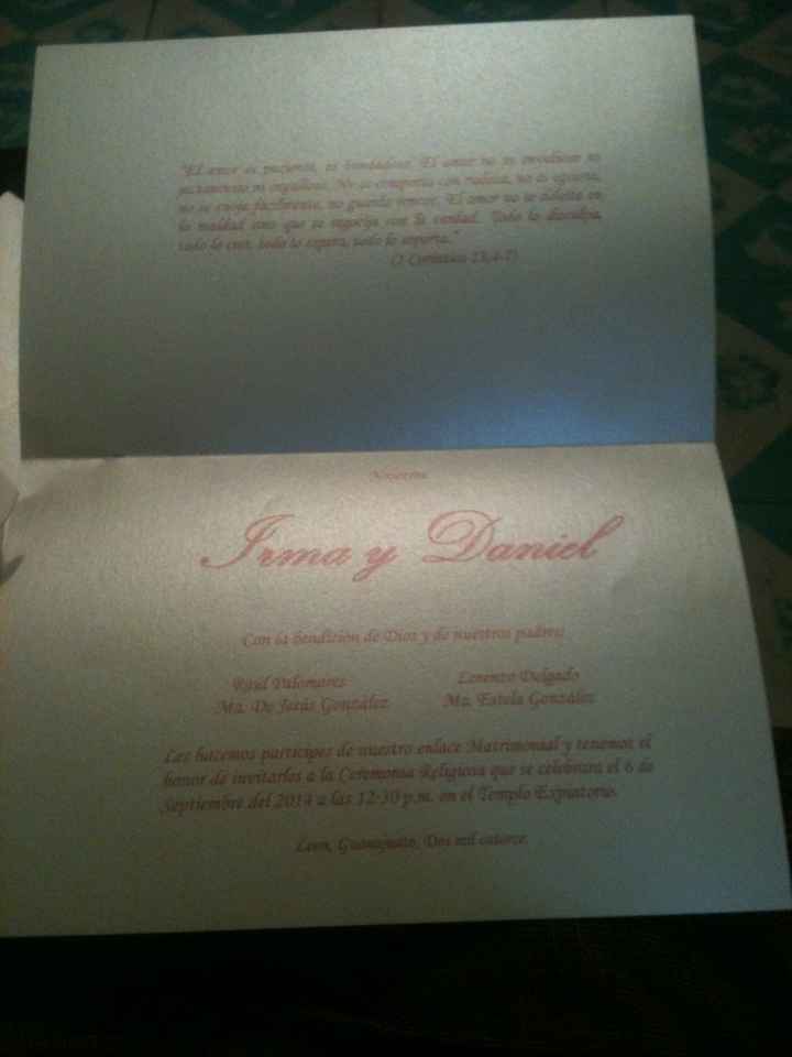 Invitaciones  - 1
