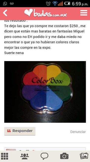 Tinta para arbol de huellas - 1