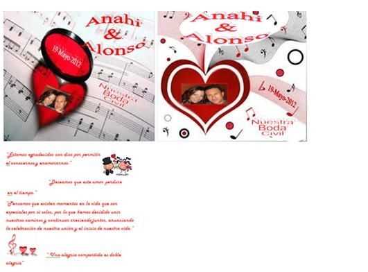 Recuerdo Anahi y Alonso