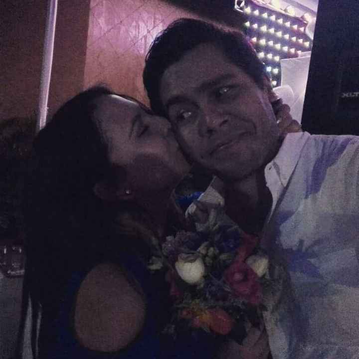 Cuando cache las flores en la boda de mi prima