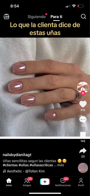 Elige tus uñas de novia inspirada en Barbie 💅 2