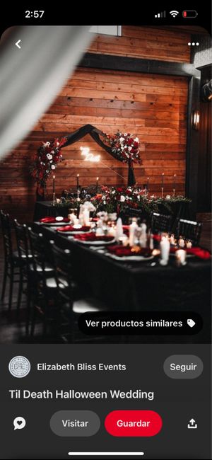 Ideas boda goth 2