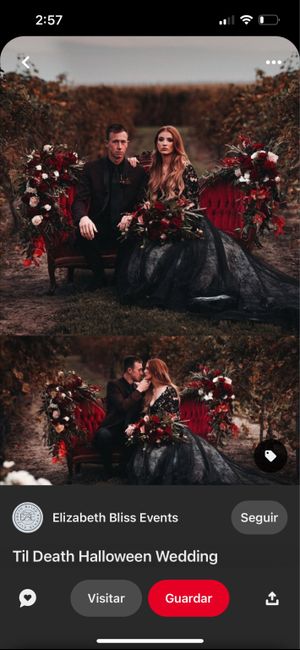 Ideas boda goth - 4