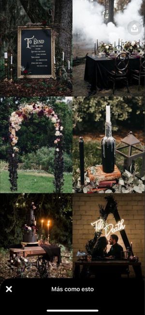 Ideas boda goth - 13