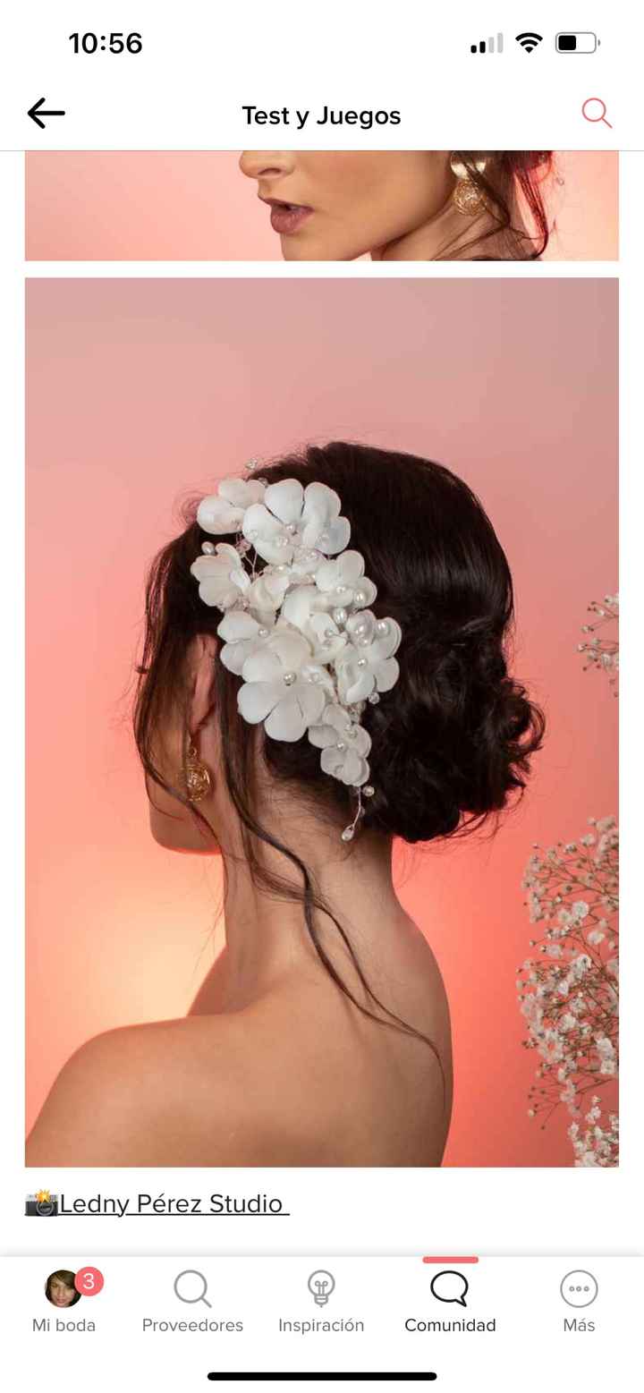 Con cuál de estos tocados te verías 3M - 1