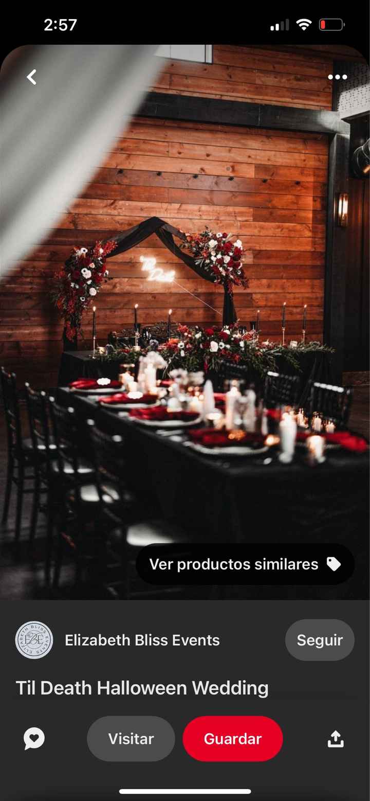 Ideas boda goth - 2
