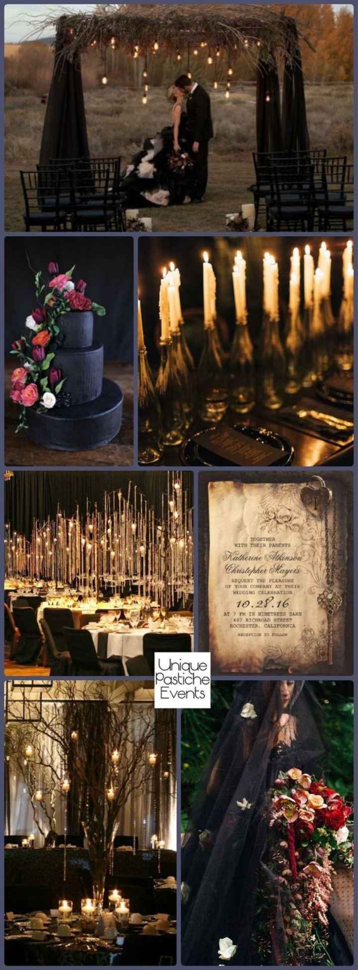 Ideas boda goth - 12