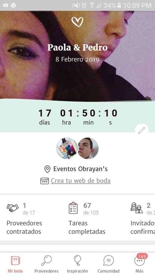 17 días últimos Detalles - 1