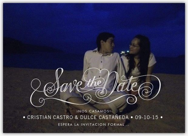 save the date n_n por fin!