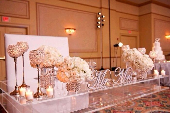 Lluvia de ideas: mesa de novios 15