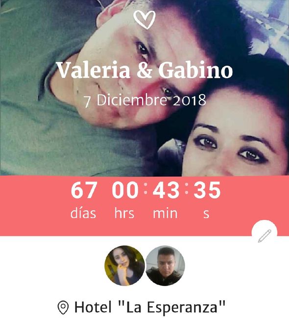 Cuantos días los separan del día  B💕💕 - 1