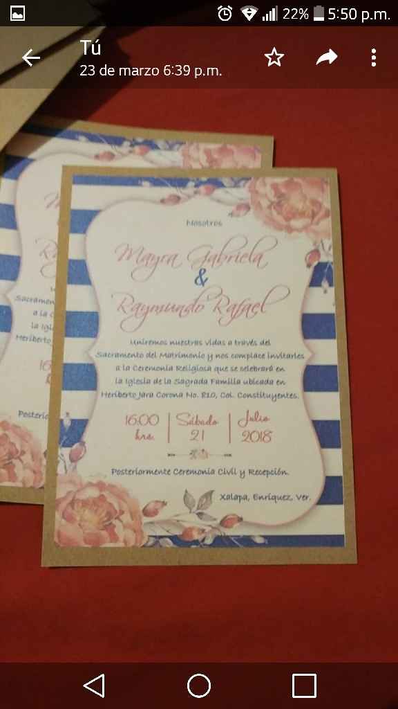 ya tienen sus Invitaciones... - 3