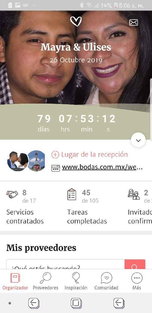 ¿Cuánto tiempo falta para tu boda? - 1
