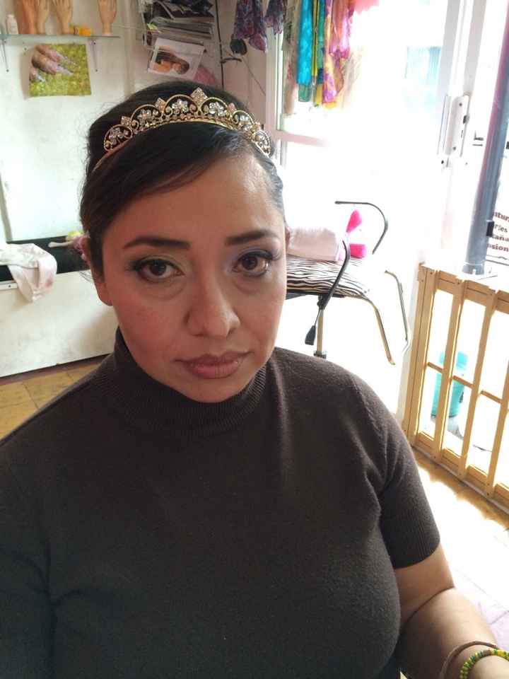 Prueba de maquillaje y peinado - 2