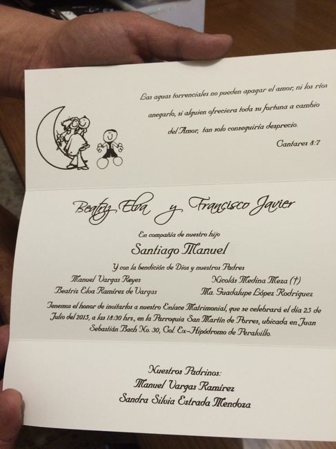 Mis invitaciones y mis vasos!!!! - 2