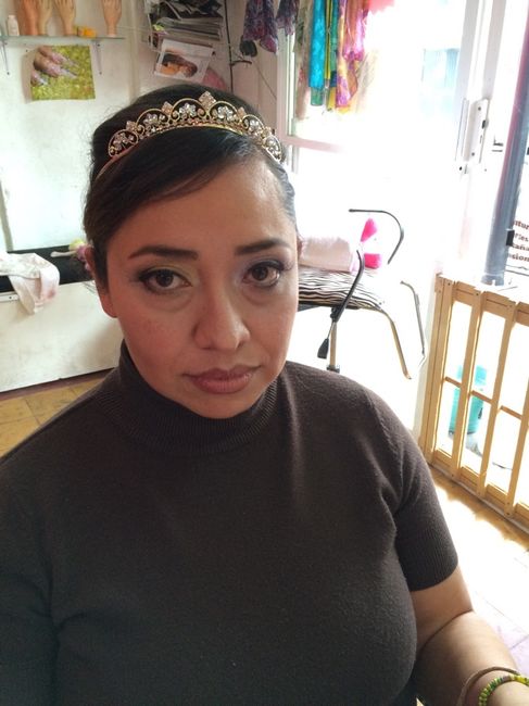 Maquillaje boda civil vs prueba del día de ayer - 3