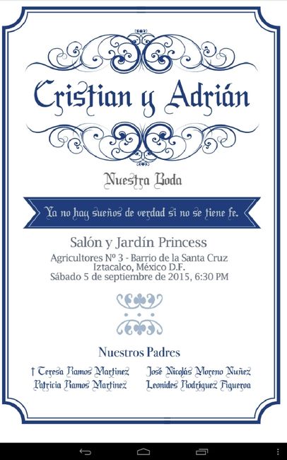 Boda entre hombres - 1