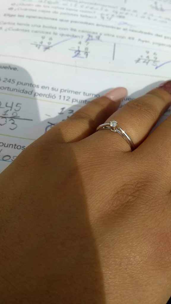 Si hubieras podido elegir el anillo de compromiso.. - 1