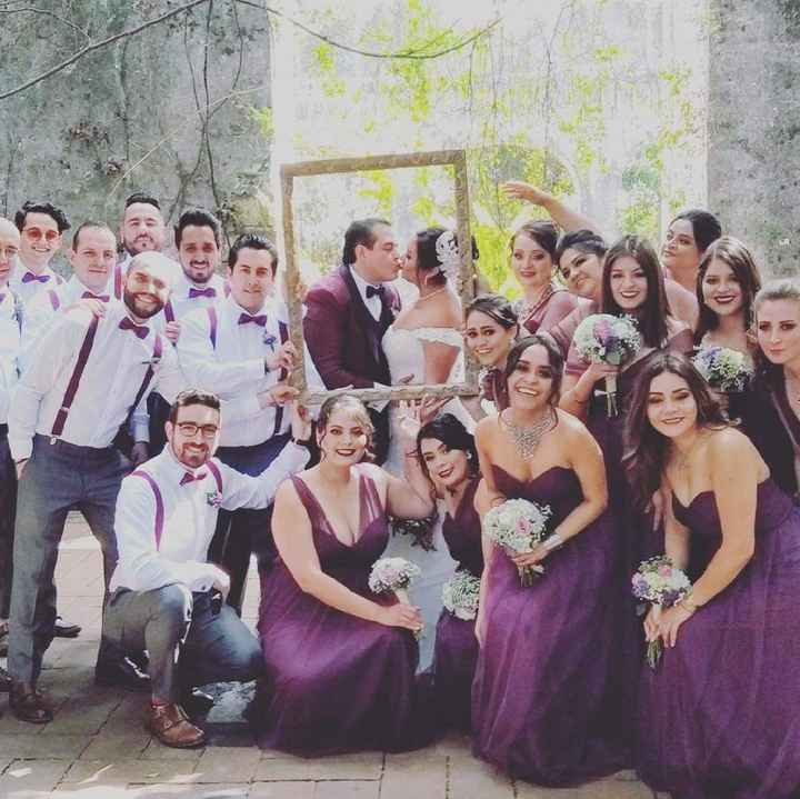 Color de las damas de honor - 1