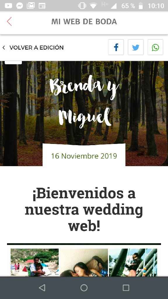 Mi experiencia con Invitaciones digitales y página web - 1