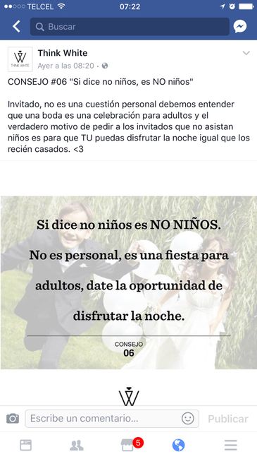 Qué piensan de los niños en las bodas ? - 1
