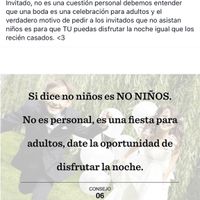Qué piensan de los niños en las bodas ? - 1
