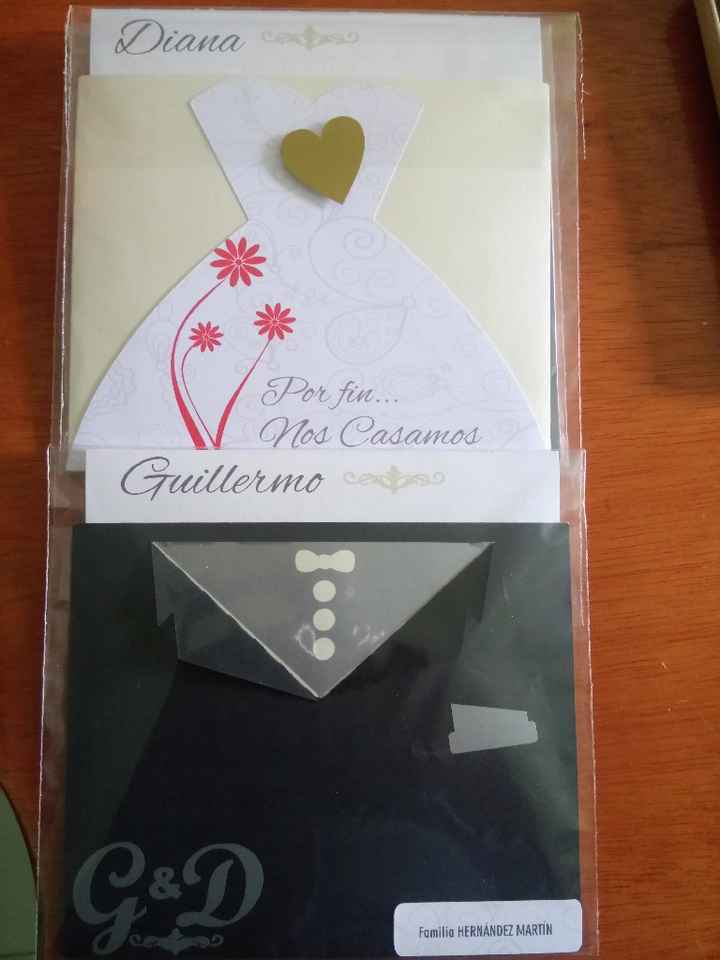Invitaciones listas!!! - 1