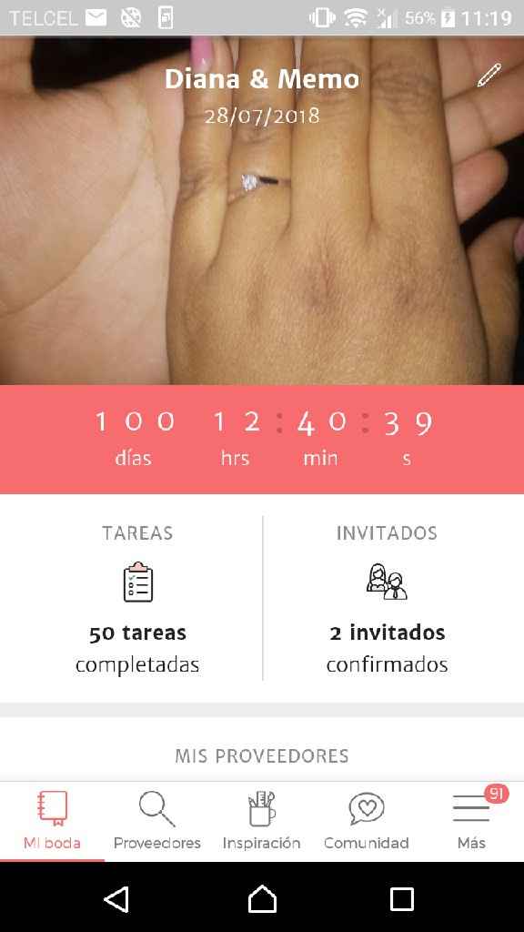 a 100 días exactos 😍! - 1