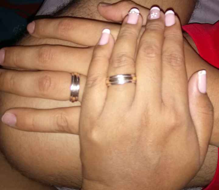 Miren mis anillos :) - 1